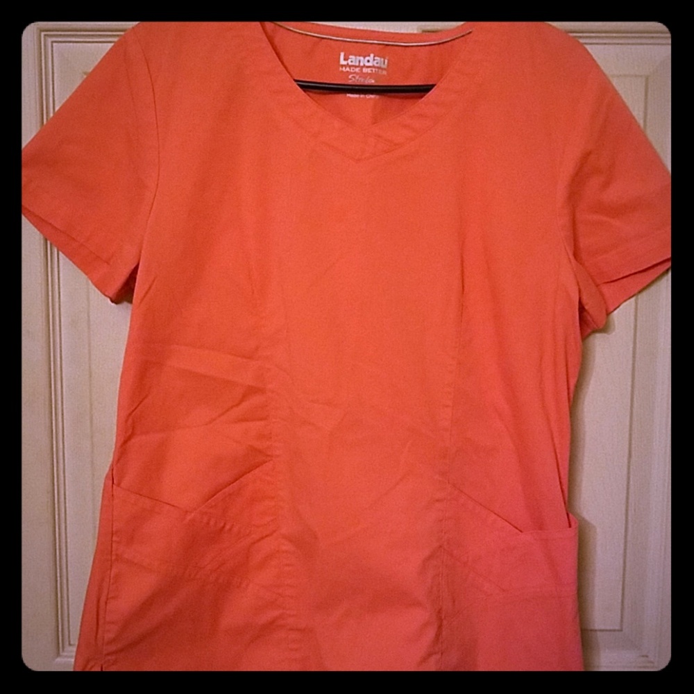 Landau scrub top
